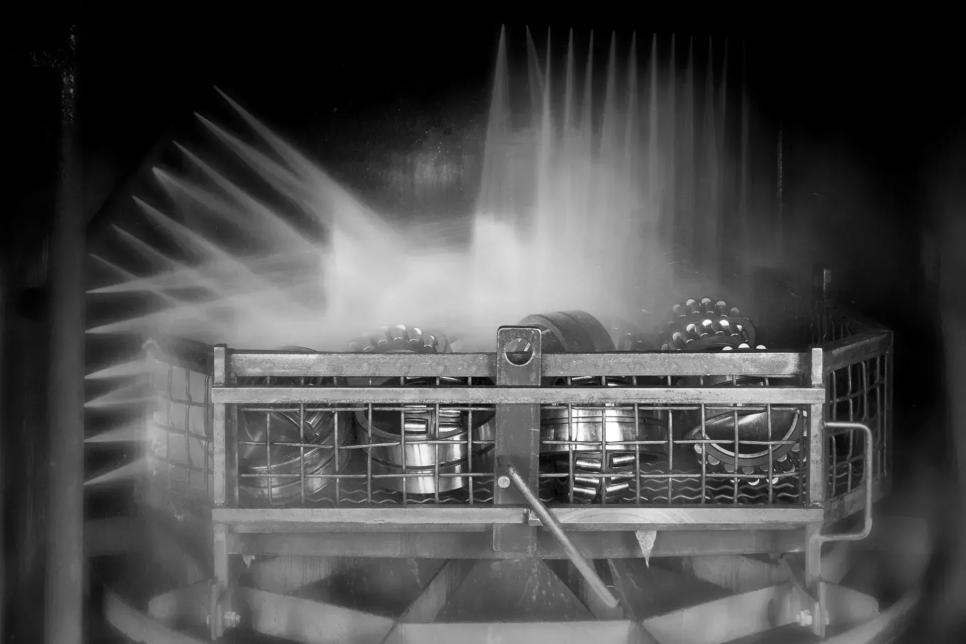 从内部清洗金属的清洗机