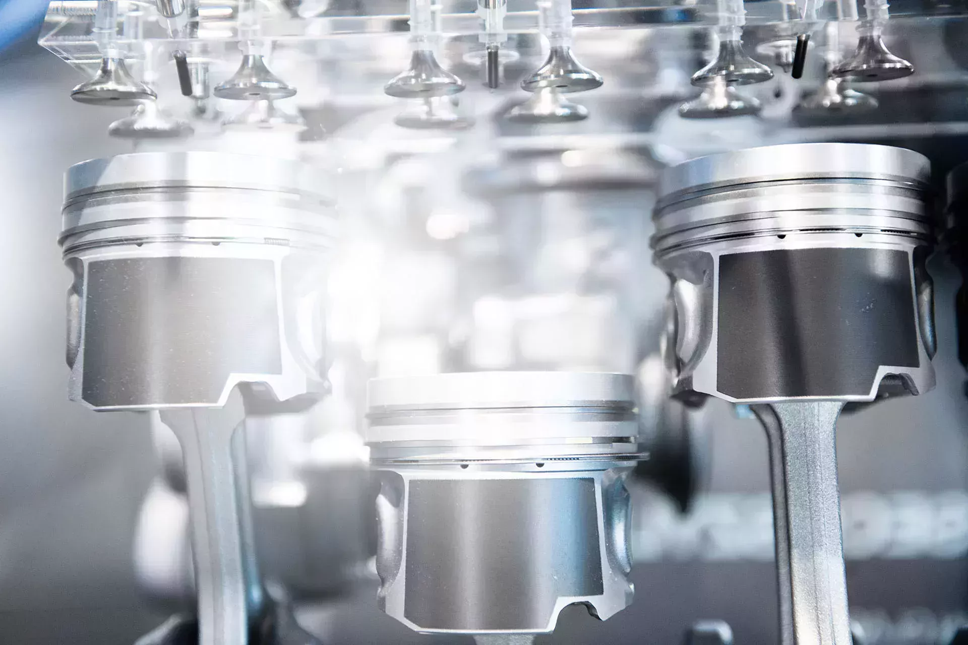 用于粘合涂层的两个活塞