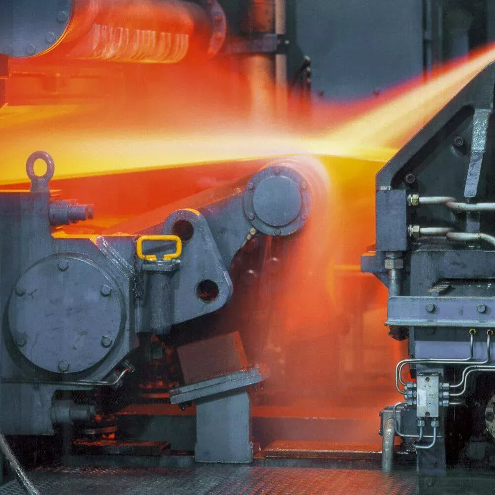 滚柱轴承中的热钢